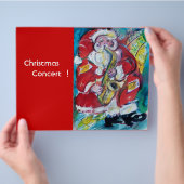 SANTA & SAX FLYER (Hand)