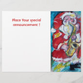 SANTA & SAX FLYER (Achterkant)