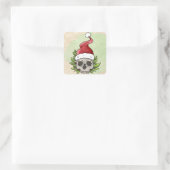 Santa Scary Creepy Gothic Kerst stickers (Tas)