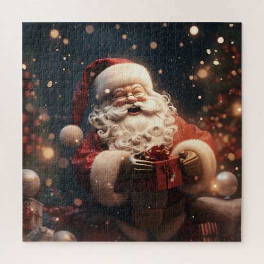 Santa Scene Puzzel (Verticaal)