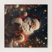 Santa Scene Puzzel Legpuzzel (Horizontaal)