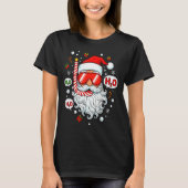 Santa Scuba Diving Equipment Funny Scuba Diver Chr T-shirt (Voorkant)