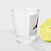 Santa Shot glas (Links)