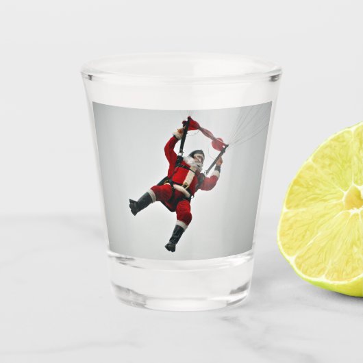 Santa Shot glas (Voorkant)