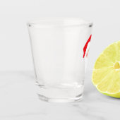Santa Shot Glas (Links)
