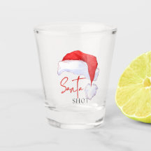 Santa Shot met Santa-hoed en kwast