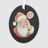 Santa Six Seven 6 7 67 Christmas Funny Xmas Meme (devant)