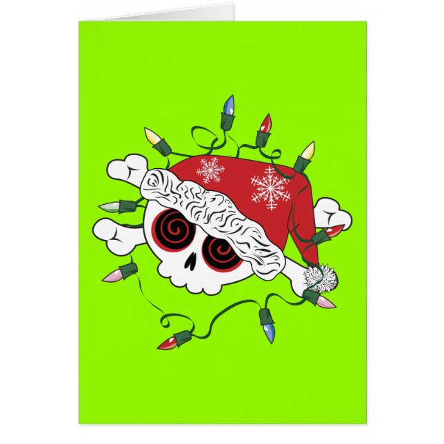 Santa Skull (Voorkant)