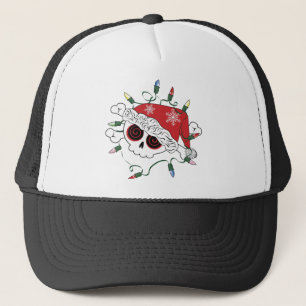 Santa Skull Trucker Pet