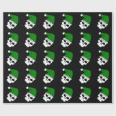Santa Skulls Wrapping Paper Cadeaupapier (Vlak)