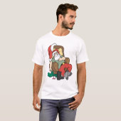 Santa Sleep T-shirt (Voorkant volledig)