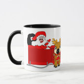 Santa Sleigh Mok (Links)