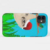 santa sloth Case-Mate iPhone case (Achterkant (horizontaal))
