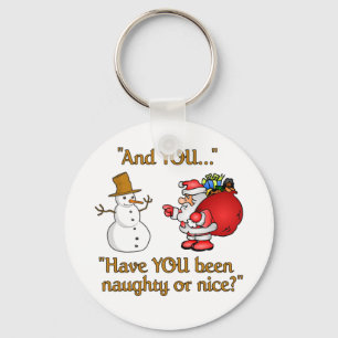 Santa & Snowman sleutelhanger