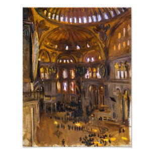 Santa Sofia John Singer Sargent Foto Afdruk