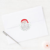 Santa Sparkle Sticker (Envelop)