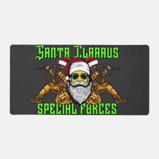 Santa, speciale eenheden, leger bureaumat (Voorkant)