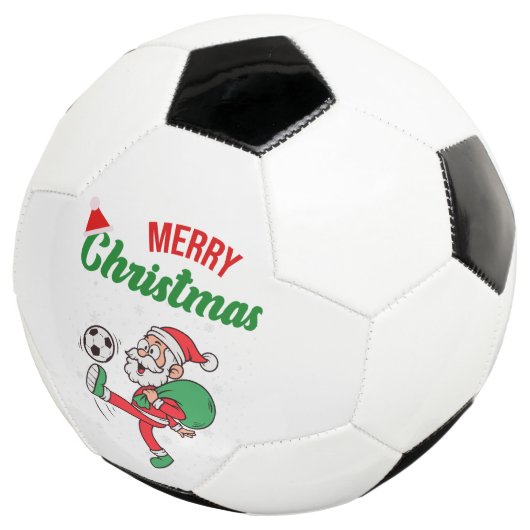 Santa Spelen Voetbal Cool (Drie kwart)