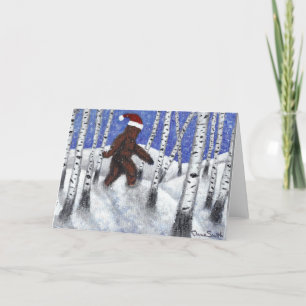 Santa Squach Feestdagen Kaart