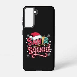 Santa Squad Kerstploeg Familie Matching Santa Bema Samsung Galaxy Hoesje