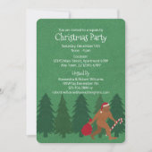 Santa Squatch Kerstfeest Squatchy Fun Kinder Kaart (Voorkant)