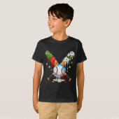 Santa Srts Design For Men Boys Christmas Baseball T-shirt (Voorkant volledig)
