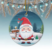 Santa, St Nicholas Kris Kringle Father Xmas 🎄🎅🏼 Keramisch Ornament