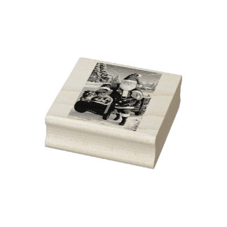 Santa Stamp Pad Rubberstempel