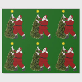 Santa Star’s The Tree Wrapping Paper Cadeaupapier