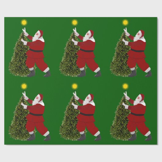 Santa Star’s The Tree Wrapping Paper Cadeaupapier (Vlak)