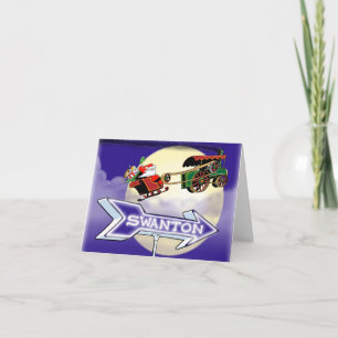 Santa Steam Tractor Swanton Kaart