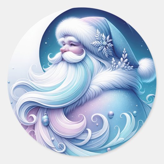 Santa sticker (Voorkant)