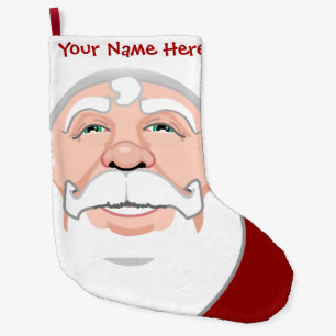 Santa Stocking persoonlijke kerstcadeautjes Grote Kerstsok
