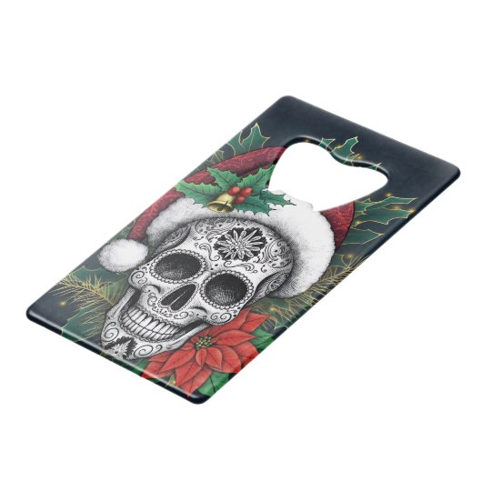 Santa Sugar Skull (Dos Angle)