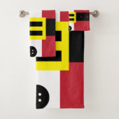 Santa Suit Bad Handdoek (Insitu)