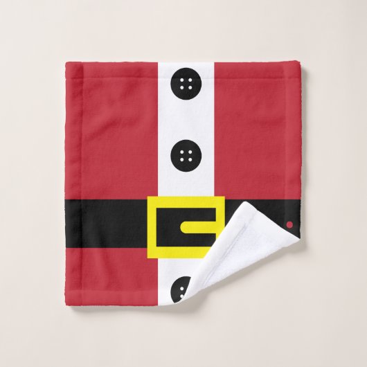 Santa Suit Bad Handdoek (Wasdoekje)