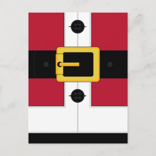 Santa Suit Briefkaart