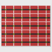 Santa Suit Cadeaupapier (Vlak)
