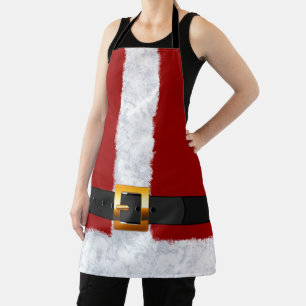 Santa Suit feestelijke mode voor al deze vakantie Schort