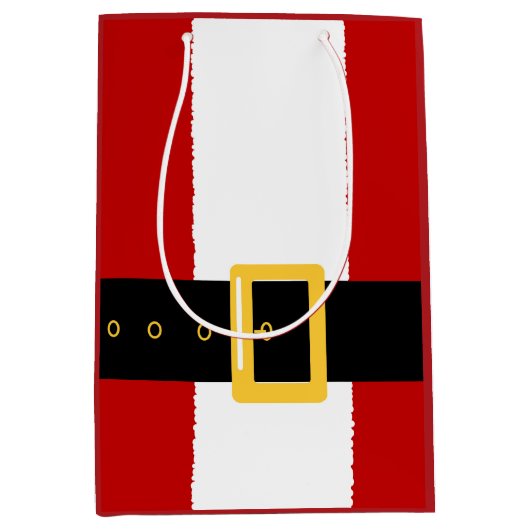 Santa Suit met Kerstmis Med GB Medium Cadeauzakje (Voorkant)