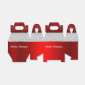 Santa Suit Red Kerstmis Bedankdoosjes (Uitgevouwen)