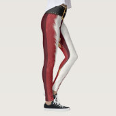 Santa Suit Striped Leggings – Modern Christmas  (Rechts)