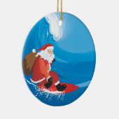 Santa Surf Ornament (Rechts)
