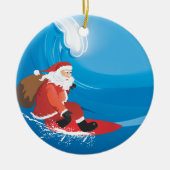 Santa Surf Ornament (Voorkant)