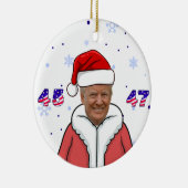 Santa T 45-47 Kerstversiering Keramisch Ornament (Rechts)