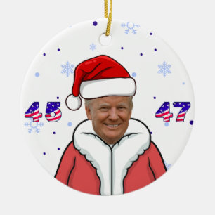 Santa T 45-47 Kerstversiering Keramisch Ornament