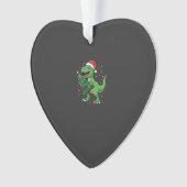 Santa T Rex Dinosaure de Noël (devant)