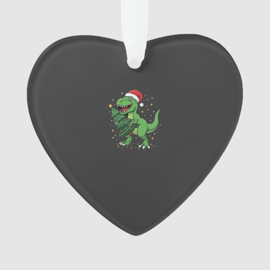 Santa T Rex Dinosaure de Noël (devant)