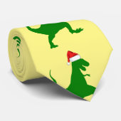 Santa T-Rex Stropdas (Opgerold)