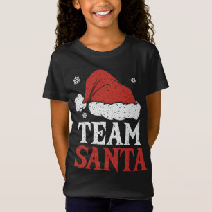 Santa Team Familie Kerstmis Bijpassende Pyjama San T-shirt
